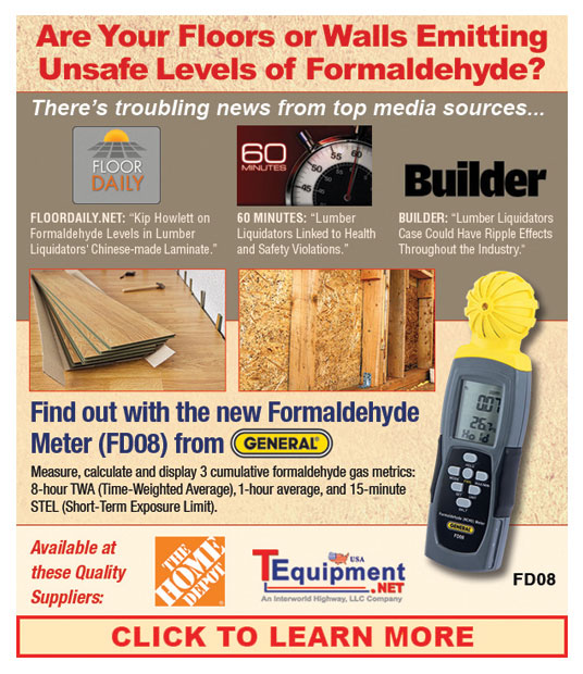 General Tools Formaldehyde Email Graphics