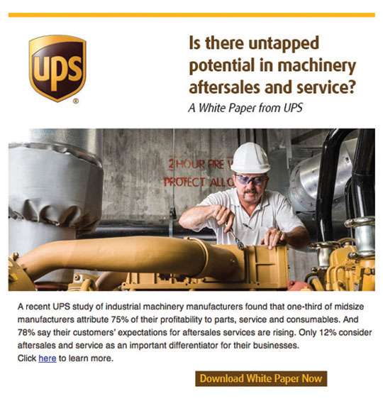 UPS Email Graphics for Logistics Industry