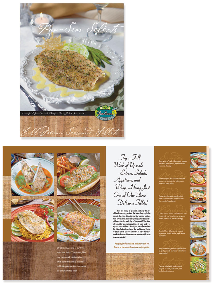 Brochure Design for FPI Frozen Fish Products