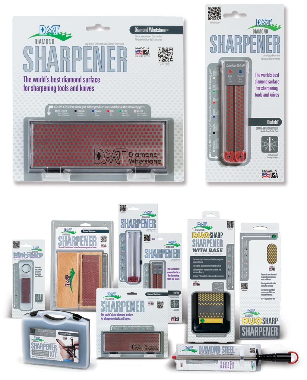 Package Design or DMT Knife and Tool Sharpeners