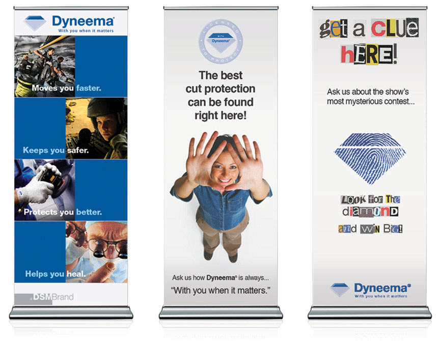 Dyneema Trade Show Banners